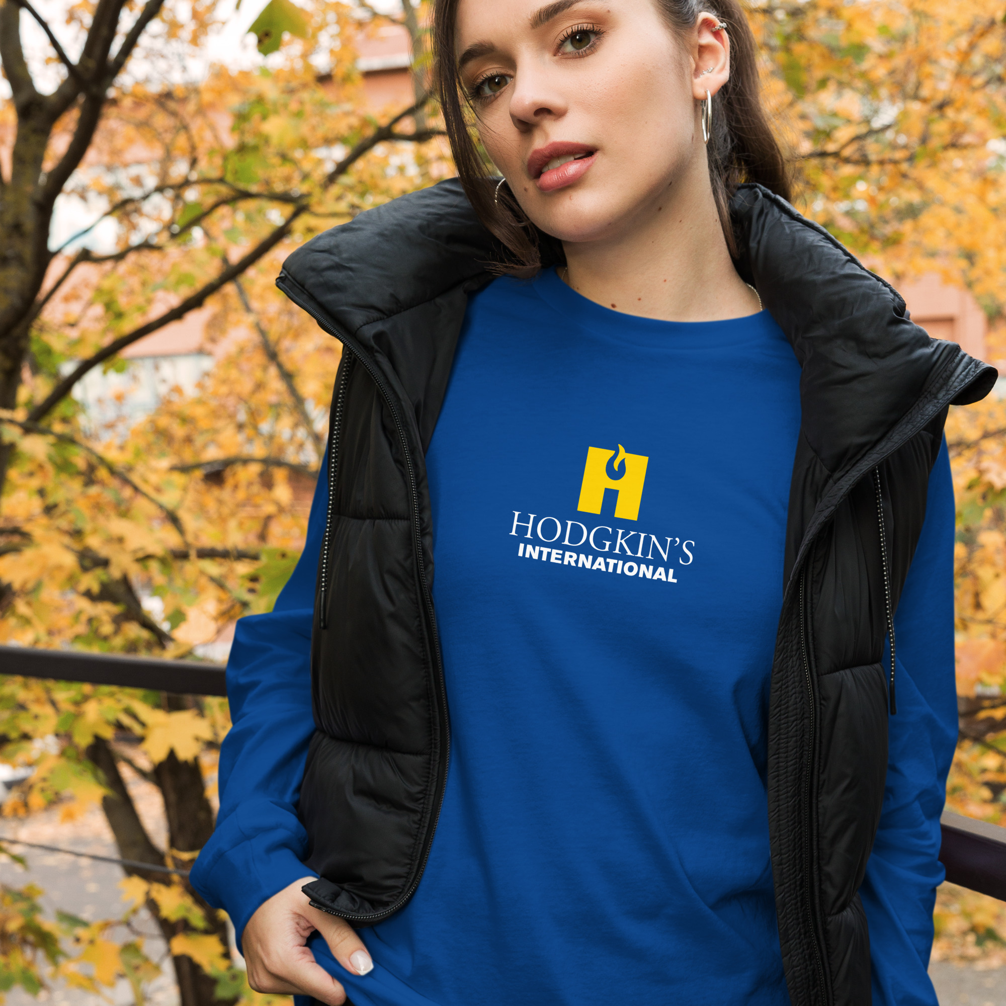 Unisex long sleeve tee